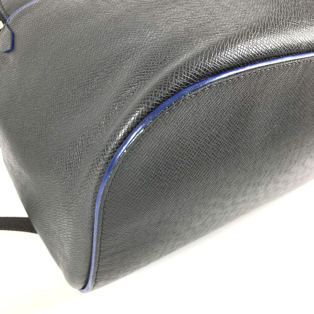 LOUIS VUITTON M32734 Taiga Anton Bag Riñonera Bicolor Mochila Taiga Cuero Unisex Ardoise Negro