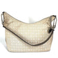 BVLGARI Logomania Bulgari Bvlgari Bag Shoulder Bag Leather/Canvas Ladies Beige