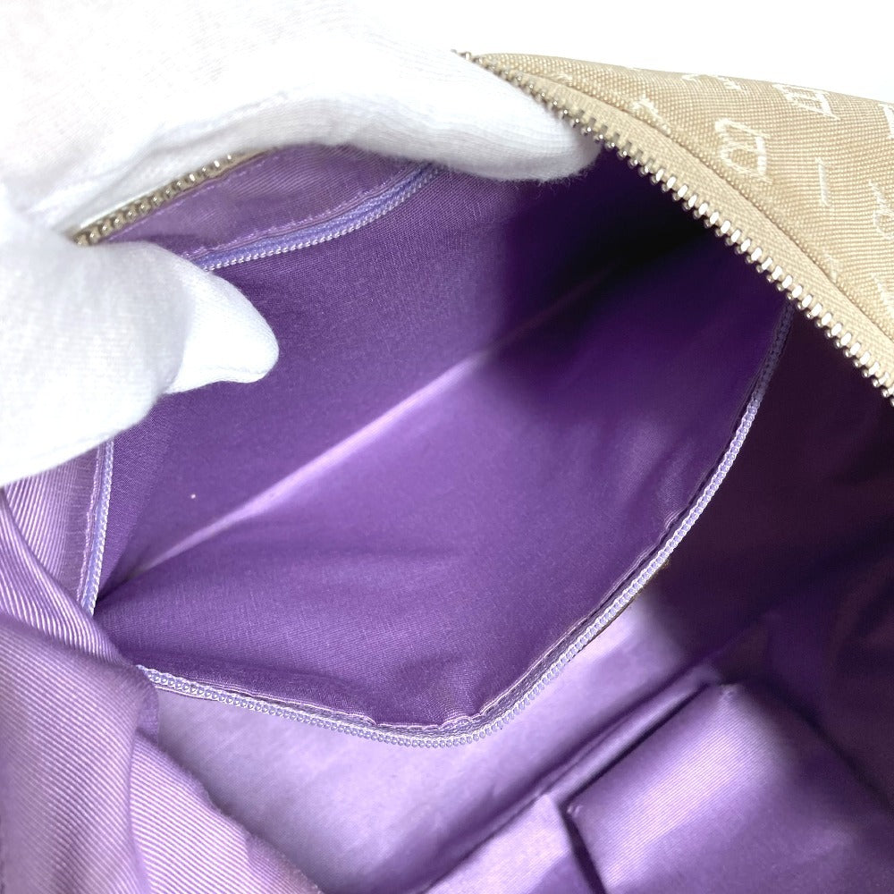 BVLGARI Logomania Bulgari Bvlgari Bag Shoulder Bag Leather/Canvas Ladies Beige