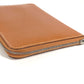 HERMES Round Zipper Travel Case Azap Combine Long Wallet Long Wallet Leather Unisex Gold
