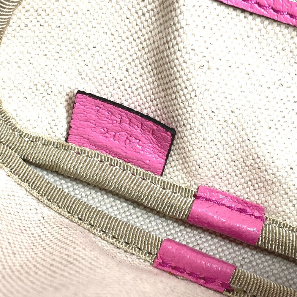 GUCCI 723144 Palace GG Supreme Logo Wallet Coin Purse Round Zipper Coin Case Multi Pouch Pouch GG Supreme Canvas Unisex Pink