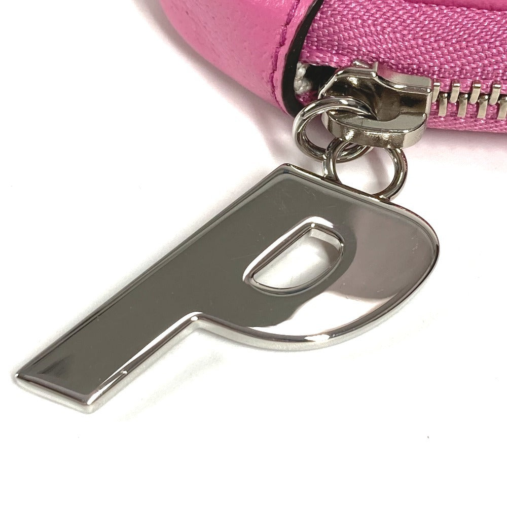 GUCCI 723144 Palace GG Supreme Logo Wallet Coin Purse Round Zipper Coin Case Multi Pouch Pouch GG Supreme Canvas Unisex Pink