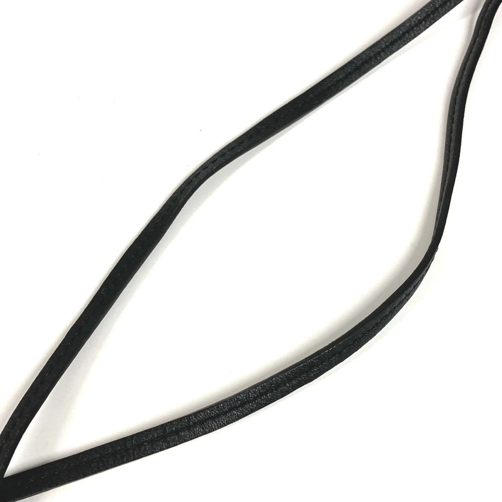 LOEWE Anagram Logo Keychain Bag Charm Charm Charm Leather Unisex Pink