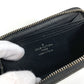 LOUIS VUITTON N63076 Damier Graphite Zippy Coin Purse Wallet Coin Purse Round Zipper Coin Case Damier Graphite Canvas Men's Black
