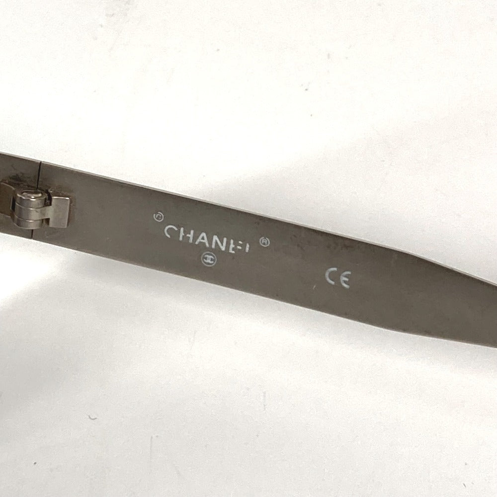 Chanel 10506 90405 Vintage 31 Rue Cambon Camera Lensa Gelas Gelas Gelas Gelas Cermin mata cermin mata hitam logam wanita hitam