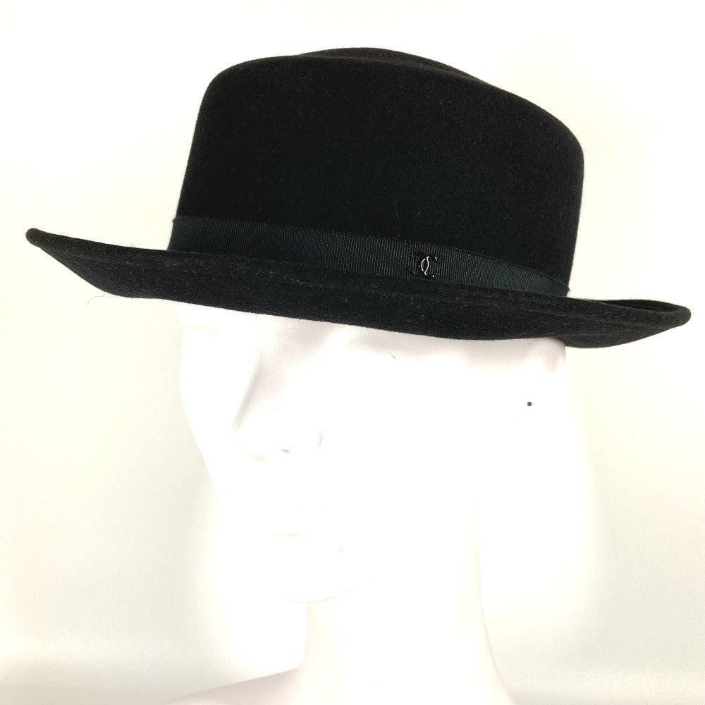 CHANEL 20S 리본 CC 코코 마크 모자 모자 버킷 모자 밥 모자 모자 토끼 여성 블랙