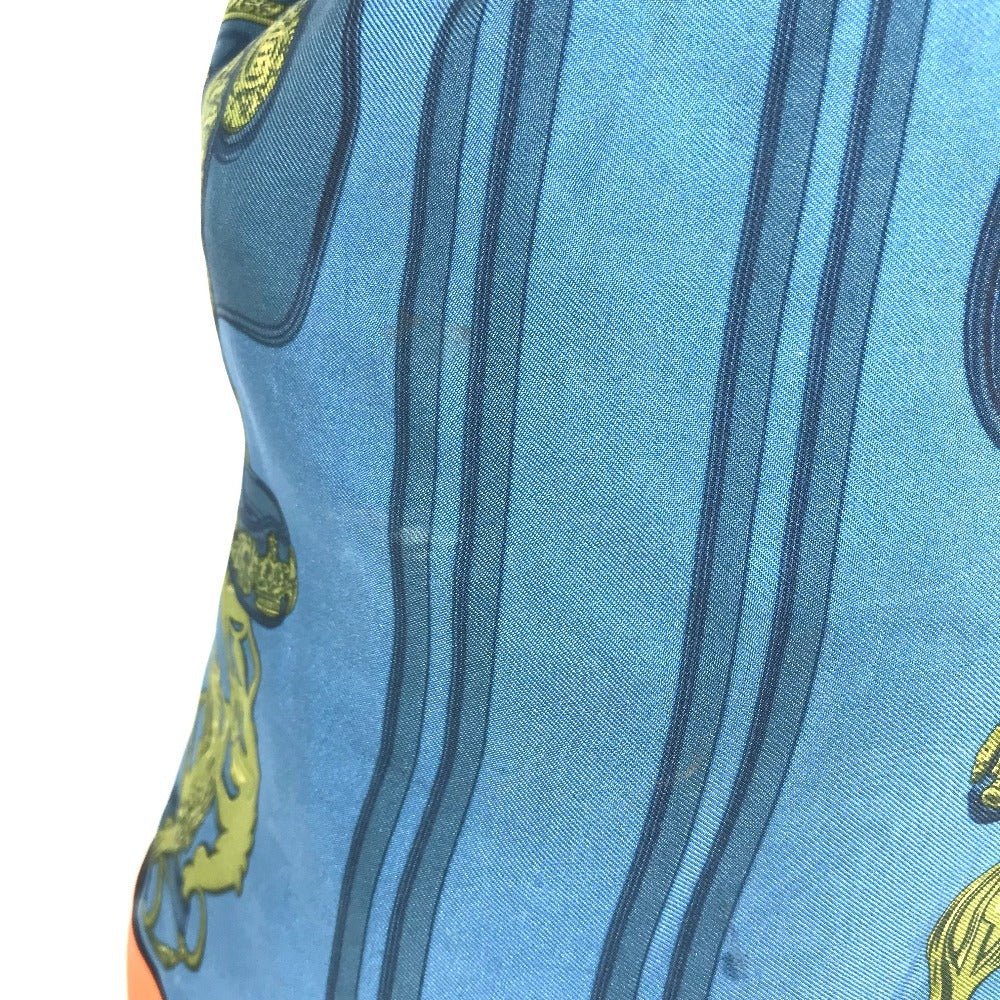 HERMES BRIDES de GALA 22 Soi Cool 22 Soi Cool 22 Drawstring Bag Shoulder Bag Shoulder Bag Silk Ladies Blue