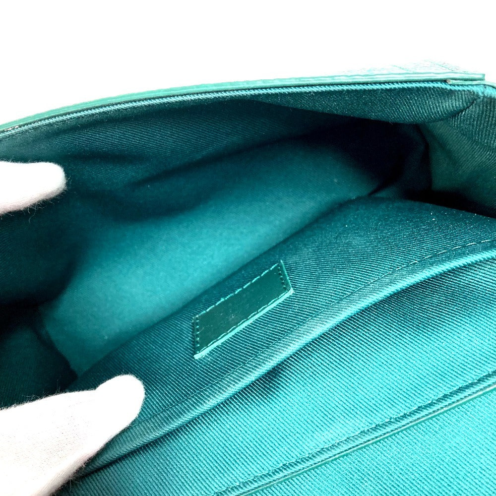 루이비통 M12686 모노그램 헤리티지 퍼렐 윌리엄스 소울 트렁크 개 발 참 백 박스 BOX 핸드백 가죽 남여 그린