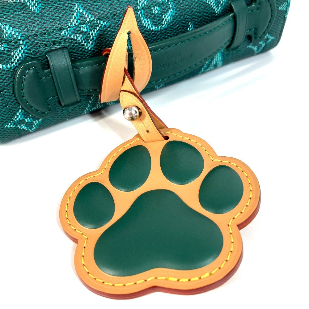 루이비통 M12686 모노그램 헤리티지 퍼렐 윌리엄스 소울 트렁크 개 발 참 백 박스 BOX 핸드백 가죽 남여 그린