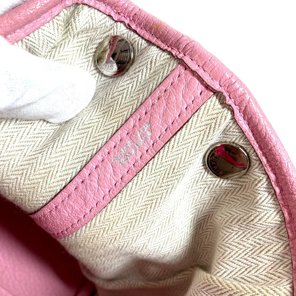 HERMES Garden Party TPM Garden Party TPM Bag Handbag Tote Bag Negonda Ladies Rose Confetti Pink