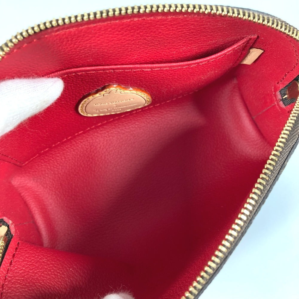 LOUIS VUITTON M81895 LV x YK Yayoi Kusama Collaboration Monogram Infinity Dot Pochette Cosmetic Makeup Pouch Pouch Cosmetic Pouch Monogram Canvas Women's Multicolor