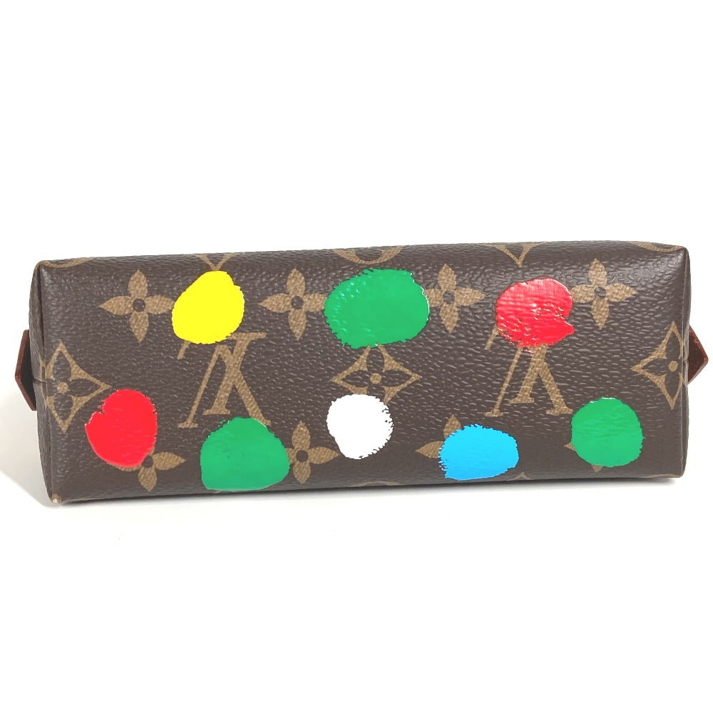 LOUIS VUITTON M81895 LV x YK Yayoi Kusama Collaboration Monogram Infinity Dot Pochette Cosmetic Makeup Pouch Pouch Cosmetic Pouch Monogram Canvas Women's Multicolor