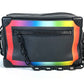 LOUIS VUITTON M30351 Taiga Rainbow Mini Soft Trunk Bag Crossbody Pochette Shoulder Bag Taiga Leather Unisex Black