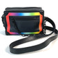LOUIS VUITTON M30351 Taiga Rainbow Mini Soft Trunk Bag Crossbody Pochette Shoulder Bag Taiga Leather Unisex Black