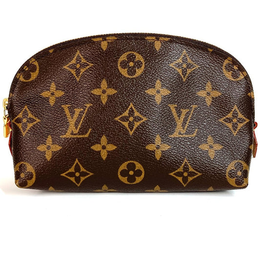 LOUIS VUITTON M47515 Monogram Pochette Cosmetic PM Makeup Pouch Pouch Cosmetic Pouch Monogram Canvas Women's Brown