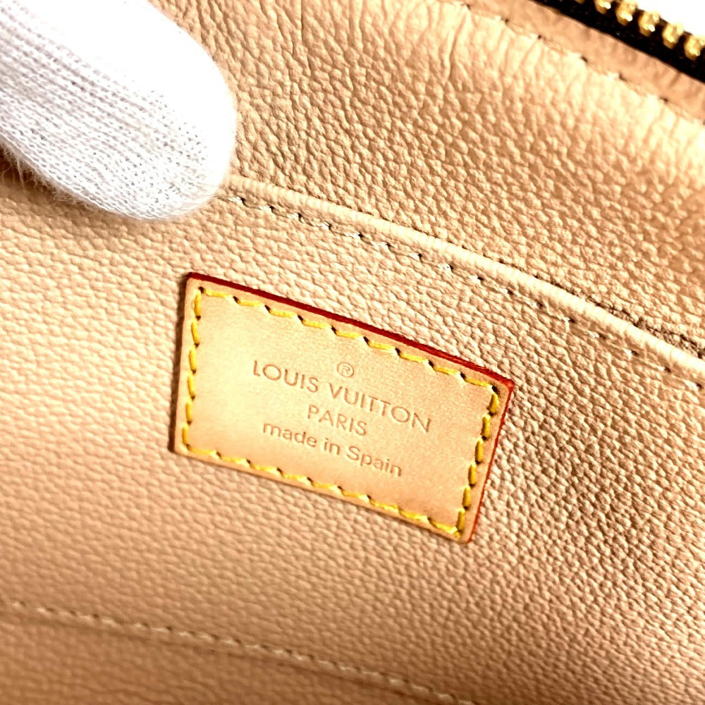 LOUIS VUITTON M47515 Monogram Pochette Cosmetic PM Makeup Pouch Pouch Cosmetic Pouch Monogram Canvas Women's Brown