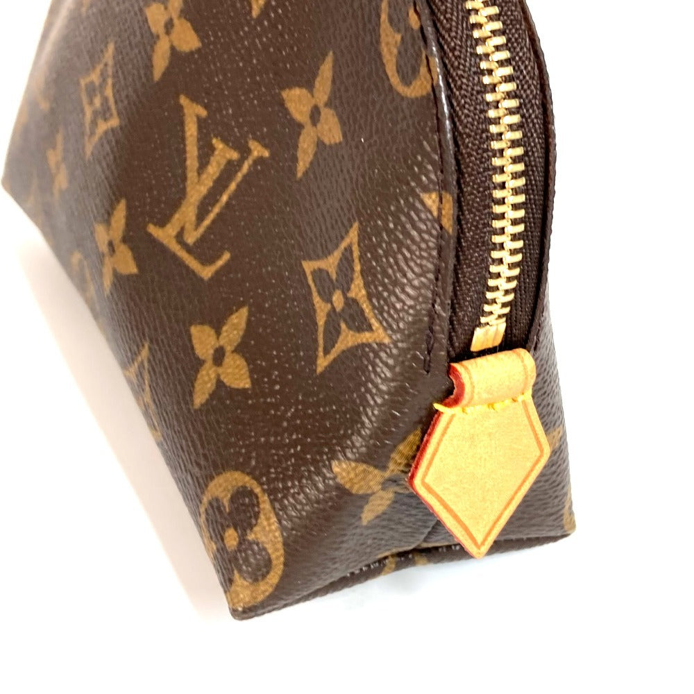 LOUIS VUITTON M47515 Monogram Pochette Cosmetic PM Makeup Pouch Pouch Cosmetic Pouch Monogram Canvas Women's Brown