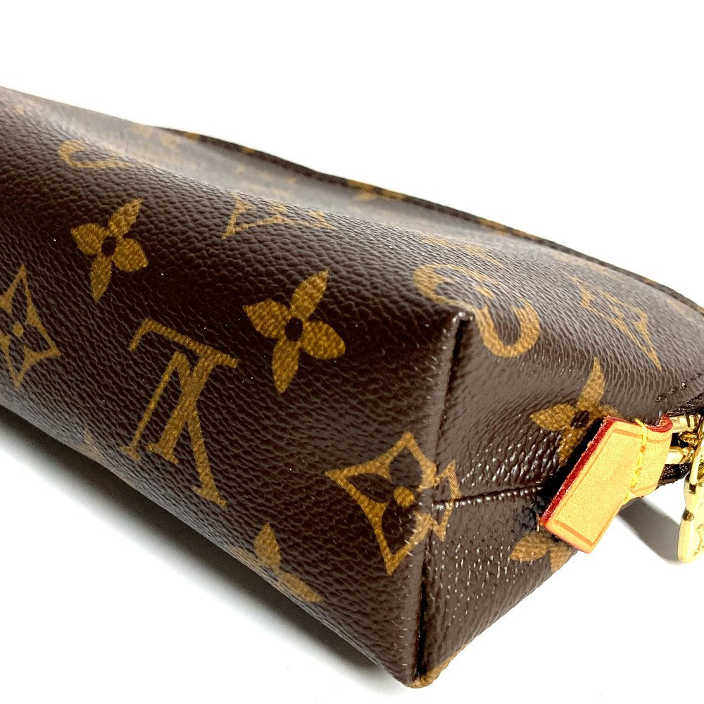 LOUIS VUITTON M47515 Monogram Pochette Cosmetic PM Makeup Pouch Pouch Cosmetic Pouch Monogram Canvas Women's Brown