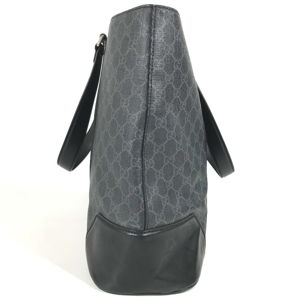 GUCCI 495560 GG Supreme Sherry Line Tote Bag Bag Shoulder Bag GG Supreme Canvas Unisex Black