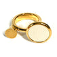 HERMES Cor Ring Accessories Rings Metal Unisex Gold