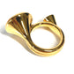 HERMES Cor Ring Accessories Rings Metal Unisex Gold