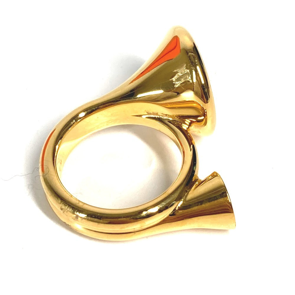 HERMES Cor Ring Accessories Rings Metal Unisex Gold