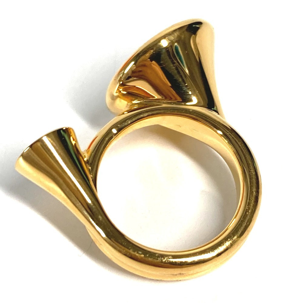 HERMES Cor Ring Accessories Rings Metal Unisex Gold