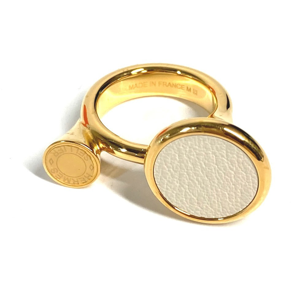 HERMES Cor Ring Accessories Rings Metal Unisex Gold