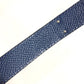 Hermes H010777ukaa Belt "Kelly" Jean 18 Kelly Belt Belt Denim Ladies Blue
