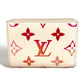 LOUIS VUITTON M83481 Monogram Emprene Portefeuille Claire Compact Wallet Bifold Wallet Monogram Emprene Leather Unisex Sunrise Aquarelle Pink