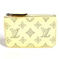LOUIS VUITTON M81516 Monogram Mahina Pochette Clé Wallet Compact Wallet Coin Purse Keychain Included Japan Limited Color Coin Case Monogram Mahina Leather Unisex Banana Yellow