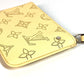 LOUIS VUITTON M81516 Monogram Mahina Pochette Clé Wallet Compact Wallet Coin Purse Keychain Included Japan Limited Color Coin Case Monogram Mahina Leather Unisex Banana Yellow
