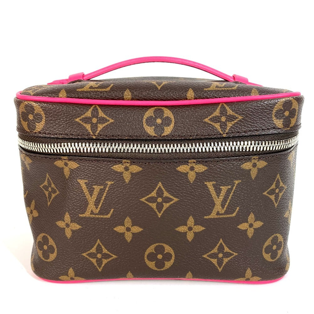 LOUIS VUITTON M12650 Monogram Nice Mini Vanity Bag Box BOX Bag Handbag Monogram Canvas Ladies Pondicherry Pink Pink