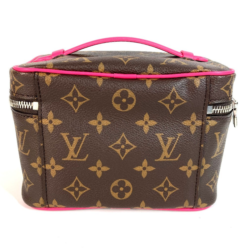LOUIS VUITTON M12650 Monogram Nice Mini Vanity Bag Box BOX Bag Handbag Monogram Canvas Ladies Pondicherry Pink Pink
