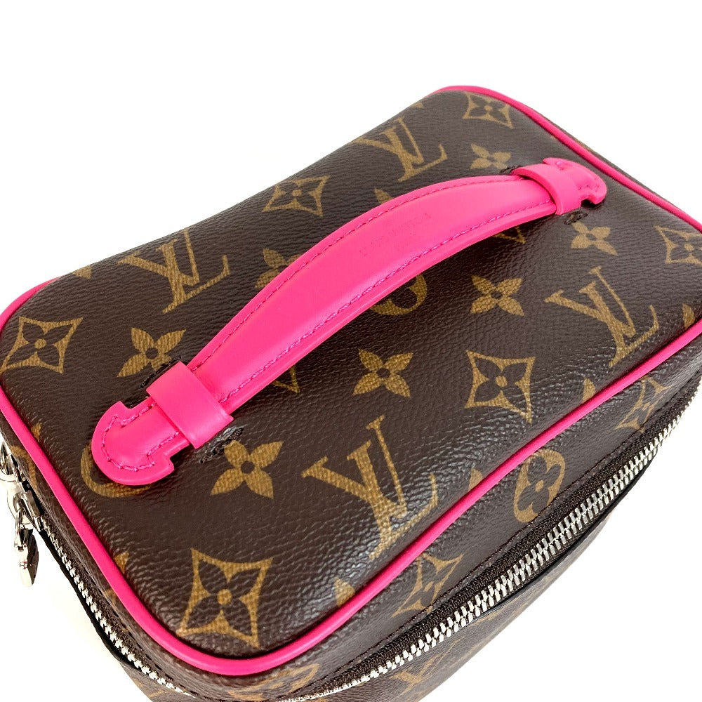 LOUIS VUITTON M12650 Monogram Nice Mini Vanity Bag Box BOX Bag Handbag Monogram Canvas Ladies Pondicherry Pink Pink