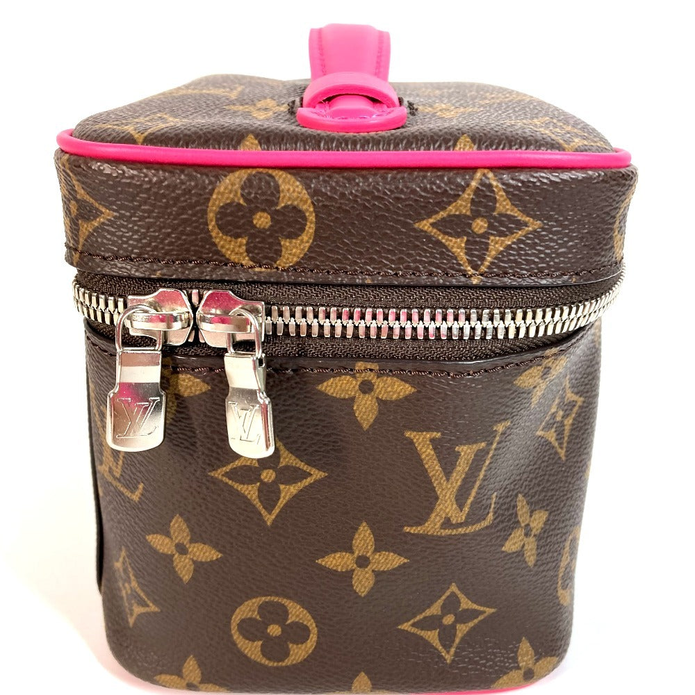 LOUIS VUITTON M12650 Monogram Nice Mini Vanity Bag Box BOX Bag Handbag Monogram Canvas Ladies Pondicherry Pink Pink