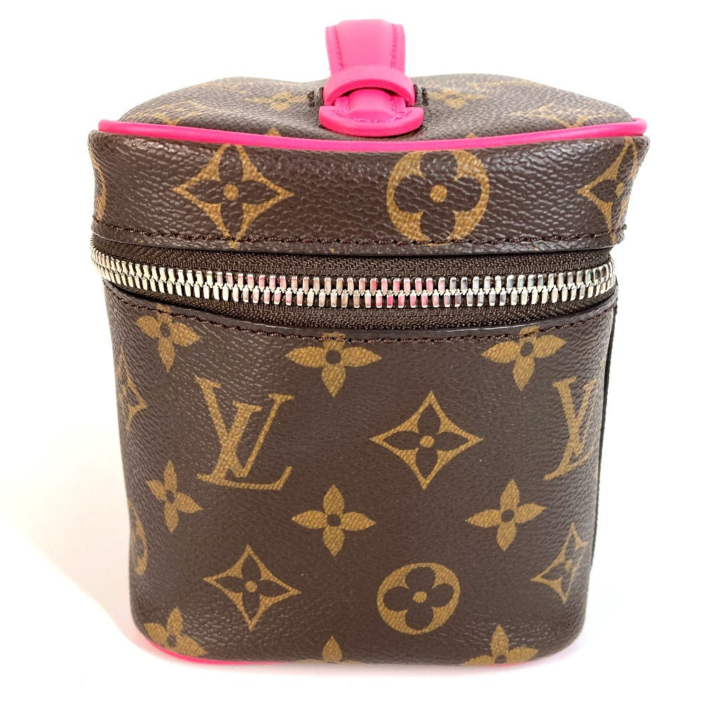 LOUIS VUITTON M12650 Monogram Nice Mini Vanity Bag Box BOX Bag Handbag Monogram Canvas Ladies Pondicherry Pink Pink