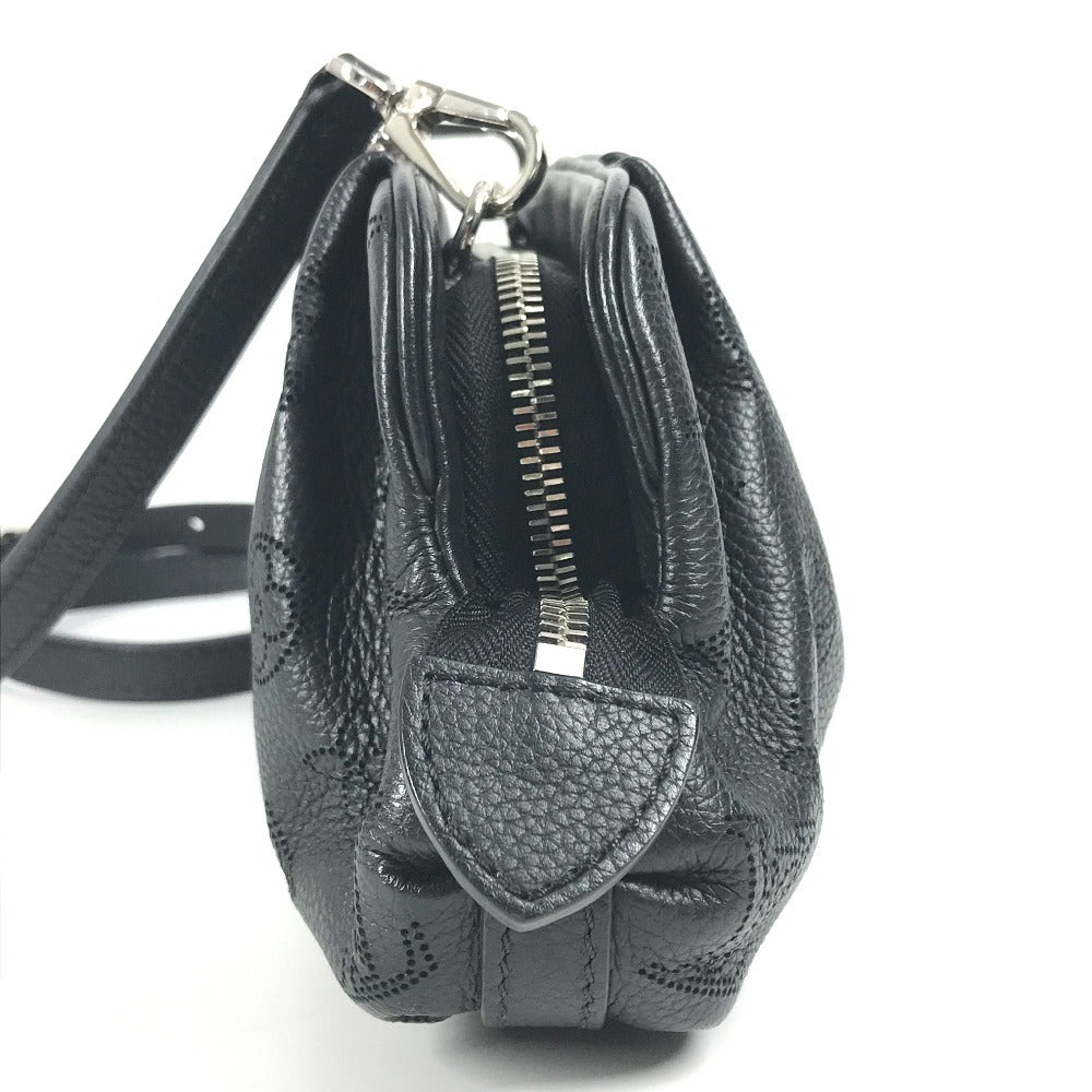 루이비통 M80093 모노그램 마히나 스카라 미니 백 크로스바디 포셰트 클러치 백 파우치 숄더백 모노그램 마히나 가죽 여성 느와르 블랙