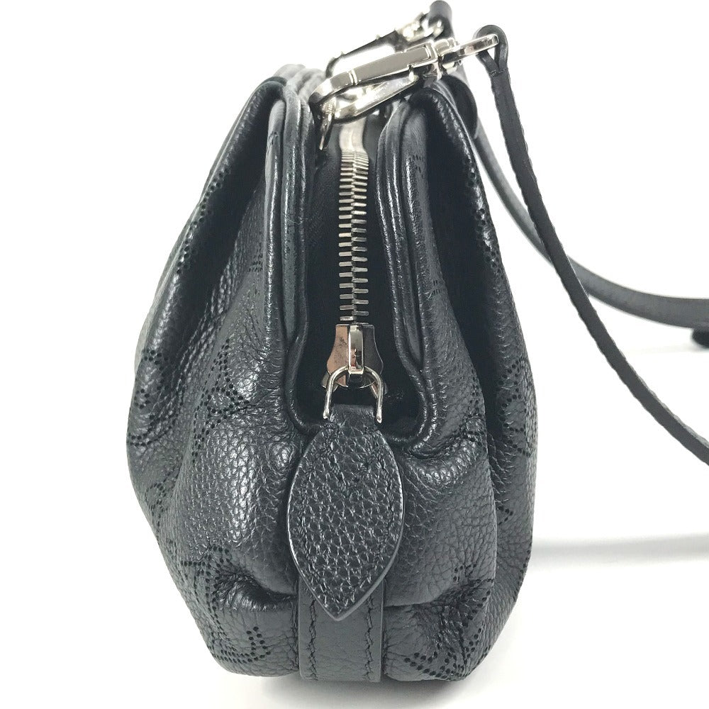 루이비통 M80093 모노그램 마히나 스카라 미니 백 크로스바디 포셰트 클러치 백 파우치 숄더백 모노그램 마히나 가죽 여성 느와르 블랙