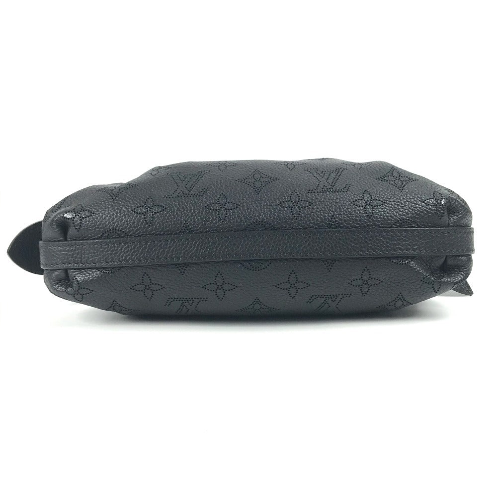 루이비통 M80093 모노그램 마히나 스카라 미니 백 크로스바디 포셰트 클러치 백 파우치 숄더백 모노그램 마히나 가죽 여성 느와르 블랙