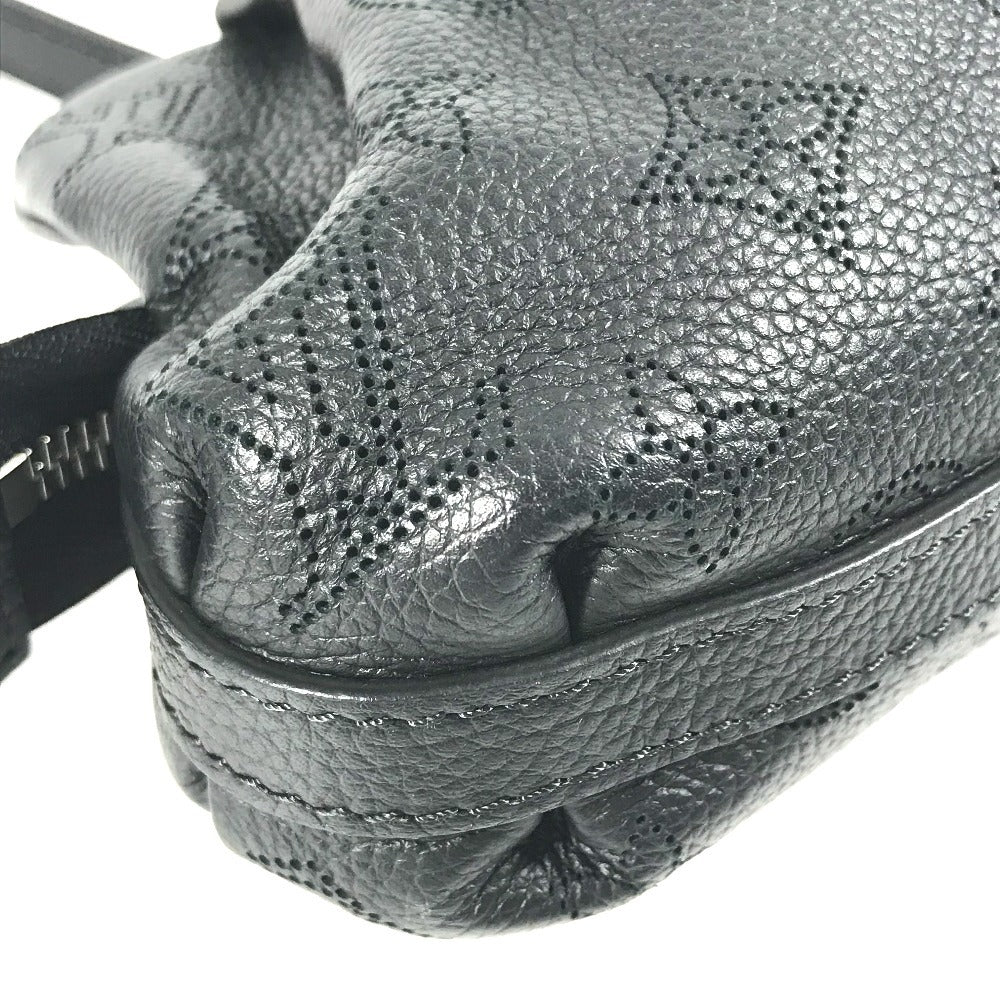 루이비통 M80093 모노그램 마히나 스카라 미니 백 크로스바디 포셰트 클러치 백 파우치 숄더백 모노그램 마히나 가죽 여성 느와르 블랙