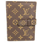 Louis Vuitton M58817 Monogram Model Lama Pochette Photo Case Dengan Pocket Photo Photo Notebook Cover Monogram Canvas Unisex Brown
