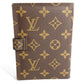 Louis Vuitton M58817 Monogram Model Lama Pochette Photo Case Dengan Pocket Photo Photo Notebook Cover Monogram Canvas Unisex Brown