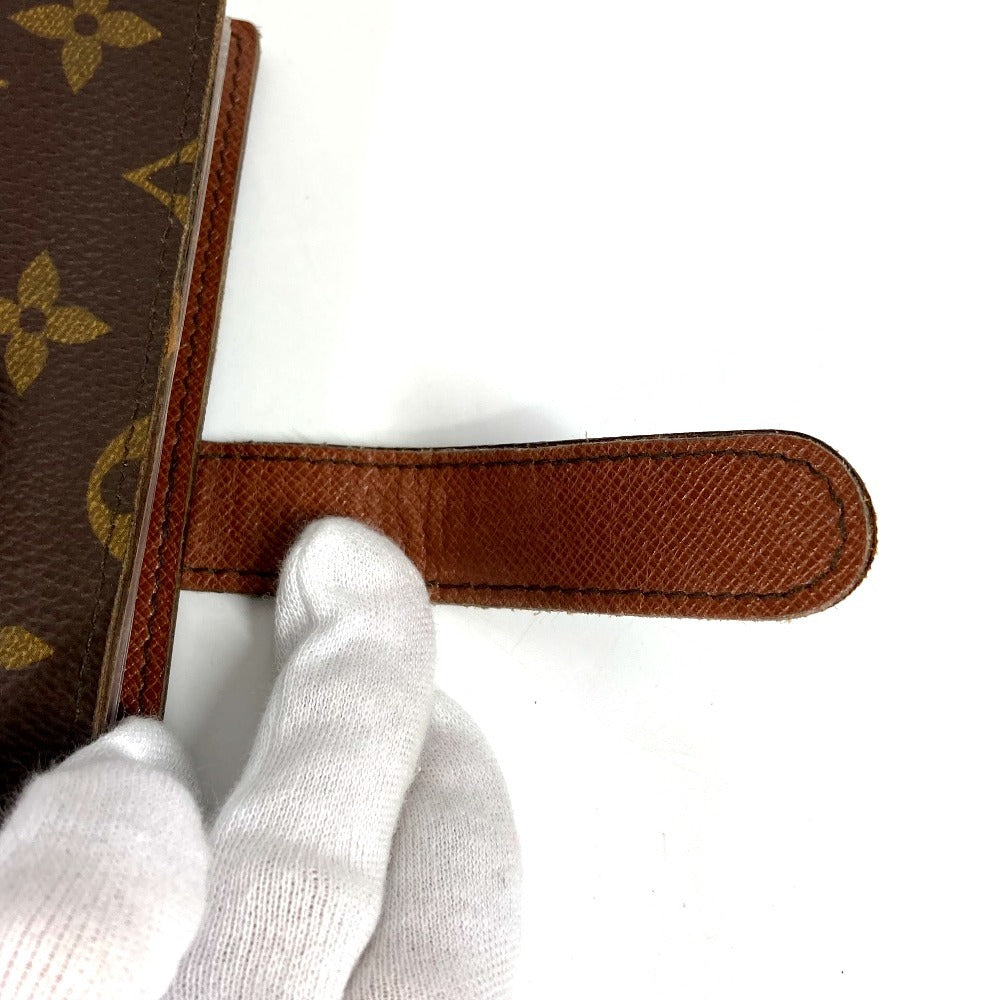 Louis Vuitton M58817 Monogram Model Lama Pochette Photo Case Dengan Pocket Photo Photo Notebook Cover Monogram Canvas Unisex Brown