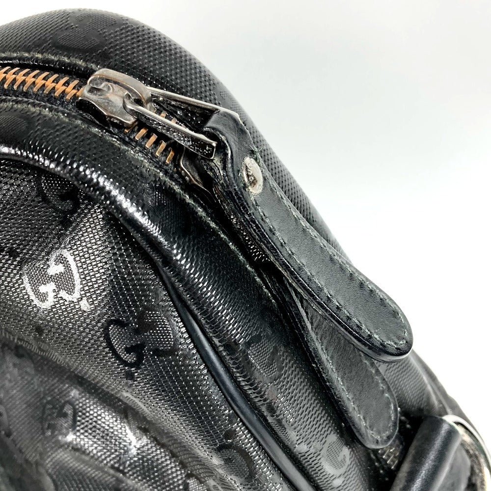 GUCCI 201480 GG Implement Logo Bag Tote Bag Handbag Document Bag Business Bag GG Implement Unisex Black