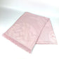 HERMES Stole "New Libris" Shawl Fringe Muffler Stole Cashmere Unisex Rose Pearl Pink