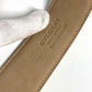 BVLGARI BVLGARI Logo Bottoms Belt Accessory Buckle Belt Belt Leather Men's White