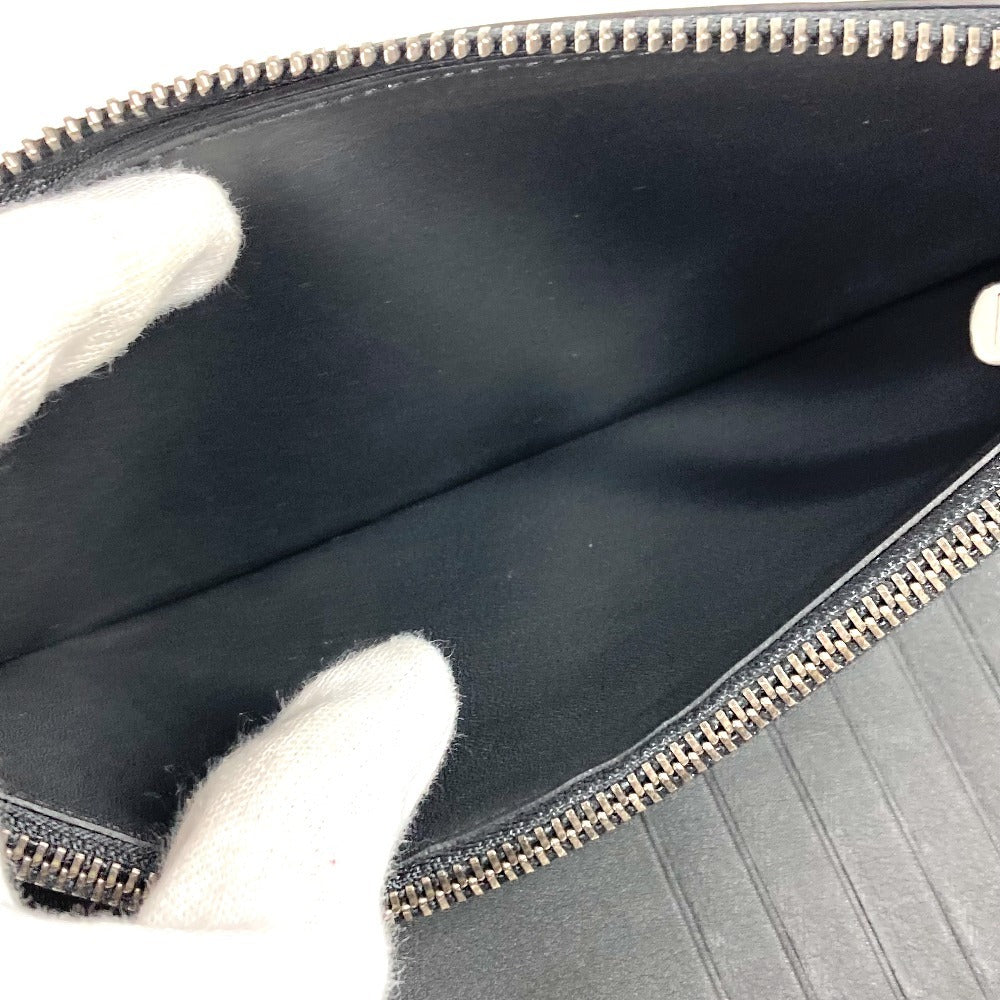 LOUIS VUITTON N63548 Damier Infini Zippy Wallet Vertical Long Wallet Round Zipper Long Wallet Damier Infini Leather Unisex Onyx Black