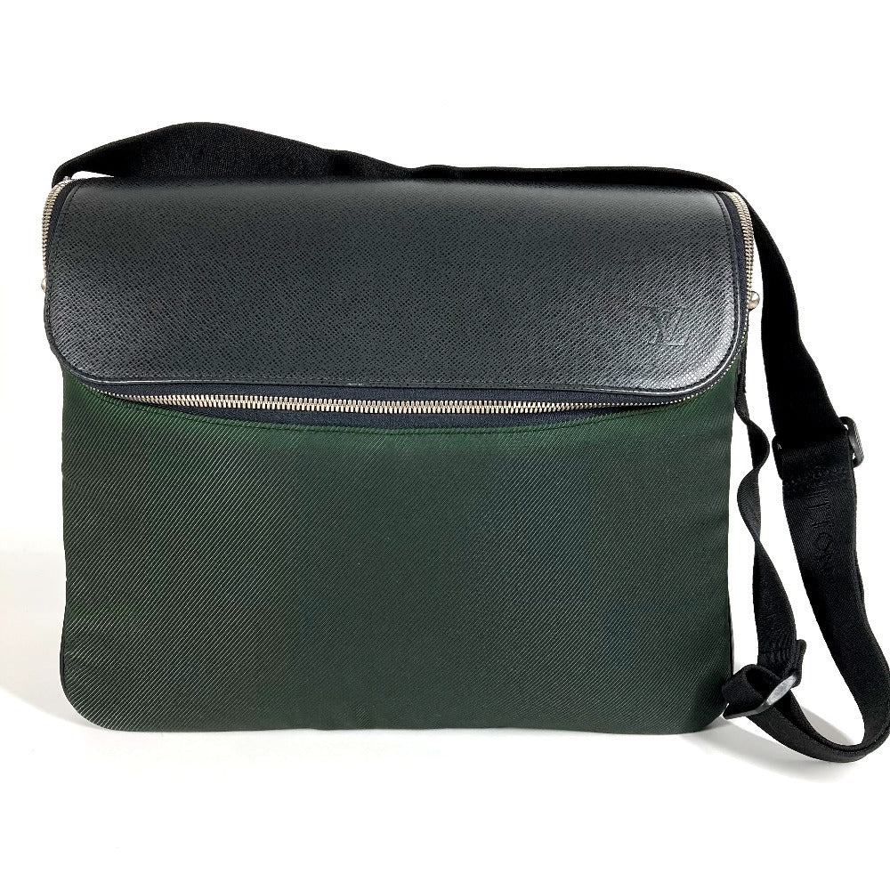 Louis Vuitton M30862 Taiga Taimir Bag Crossbody Bahu Beg Taiga Lelaki Ardoise Khaki