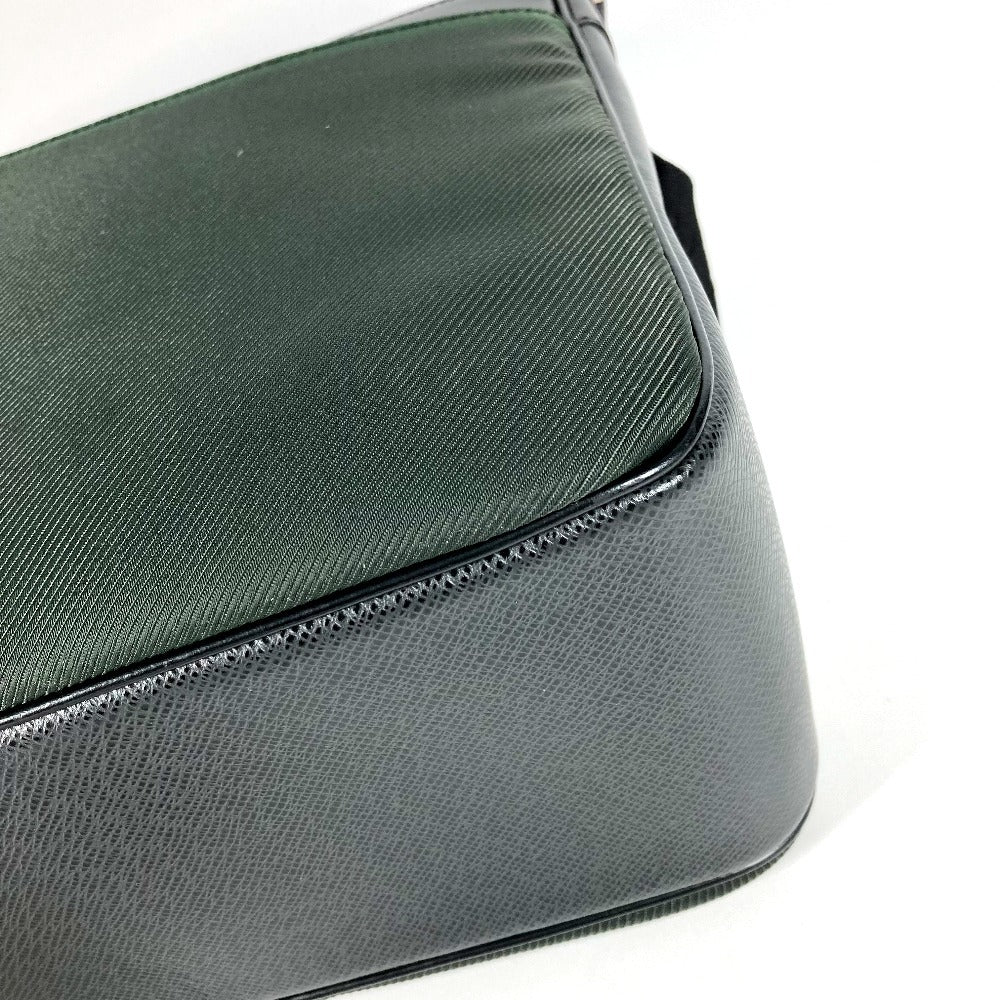 Louis Vuitton M30862 Taiga Taimir Bag Crossbody Bahu Beg Taiga Lelaki Ardoise Khaki